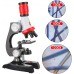 Çocuk eğitici mikroskop seti 100X 400x 1200x Büyütme (Telefon Klipsli) 